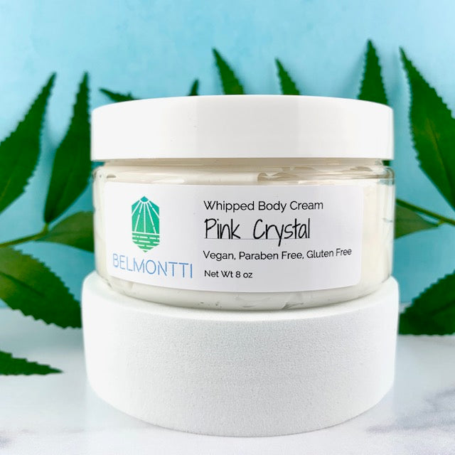 Pink Crystal Whipped Body Cream